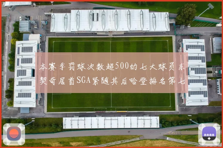 本赛季罚球次数超500的七大球员东契奇居首SGA紧随其后哈登排名第七